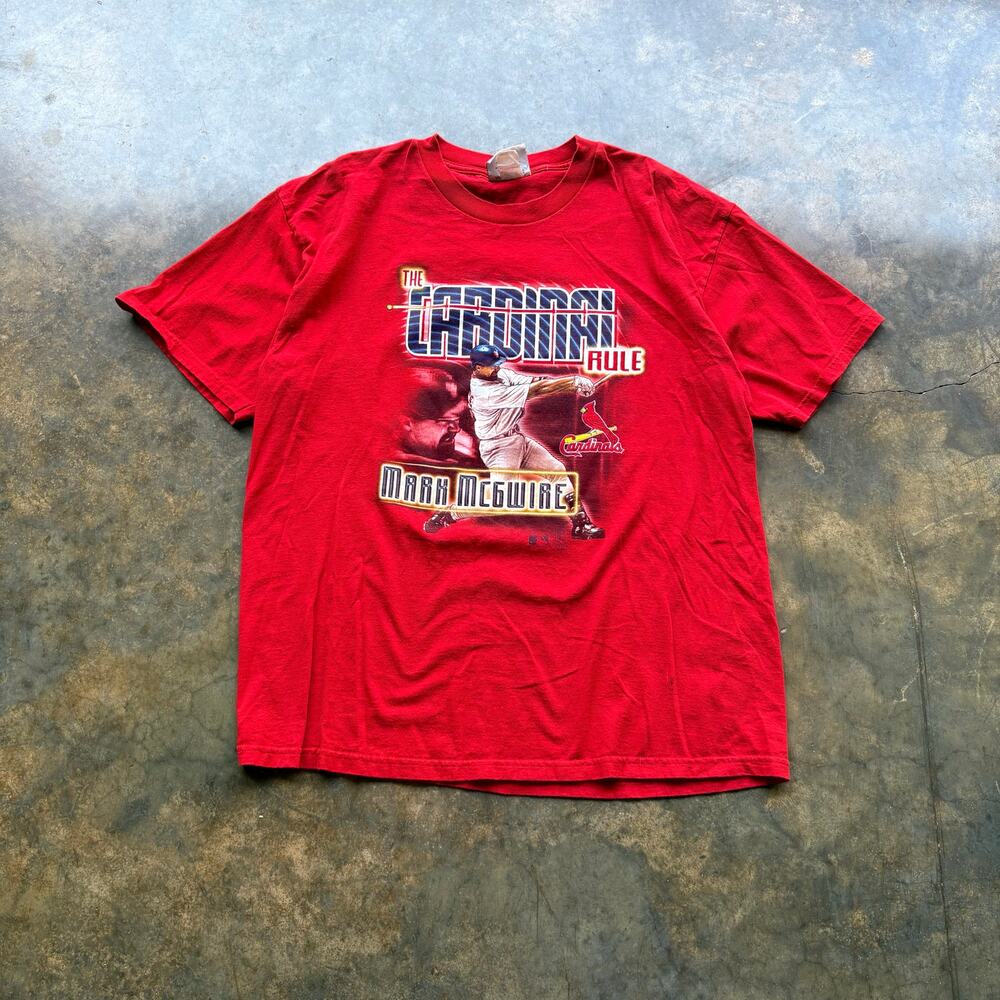 Vintage‎ St Louis Cardinals Mark Mcgwire T-shirt
